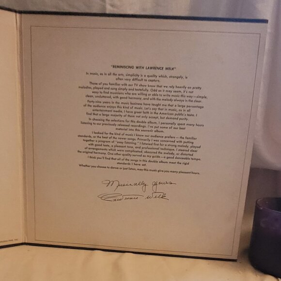 2/$9 Records Lawrence Welk ‎& His Orchestra Reminiscing: Ranwood Vinyl 2 Records - Picture 5 of 9